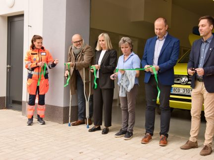 Ve Volarech otevřeli novou základnu záchranářů. Posílí bezpečnost i přeshraniční spolupráci